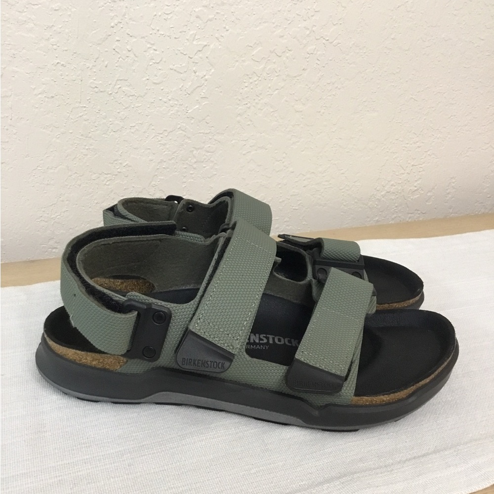 Birkenstock Tatacoa Futura Khaki Hiking Trail Water Sandals Size 39 - Picture 3 of 9
